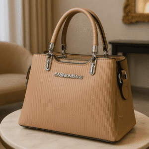 Hamano Handbag Rank A~AB ベージュ Sleek Monochrome - Hamab Store